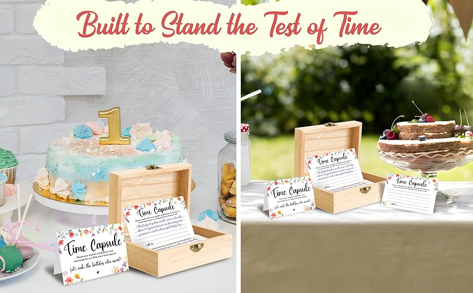 1st Birthday Time Capsule Box — photo 16