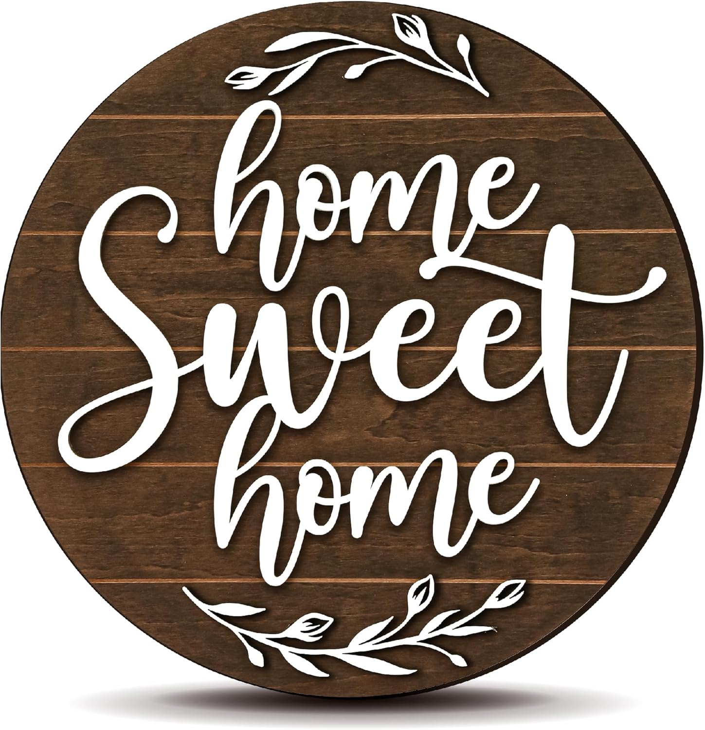 Woodamore Home Sweet Home handcrafted wooden wall plaque