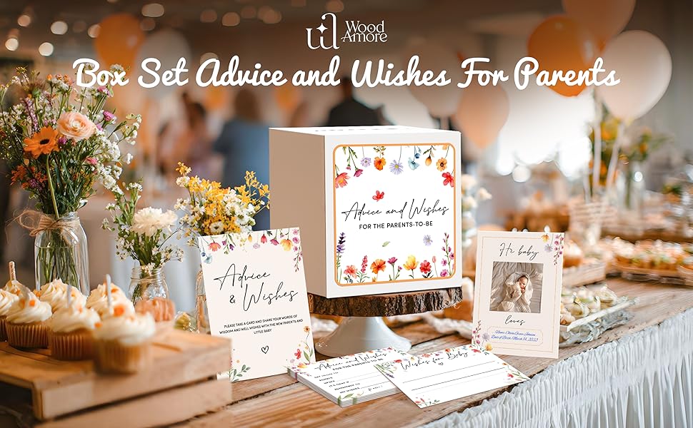Wildflower Baby Advice Cards — photo 8
