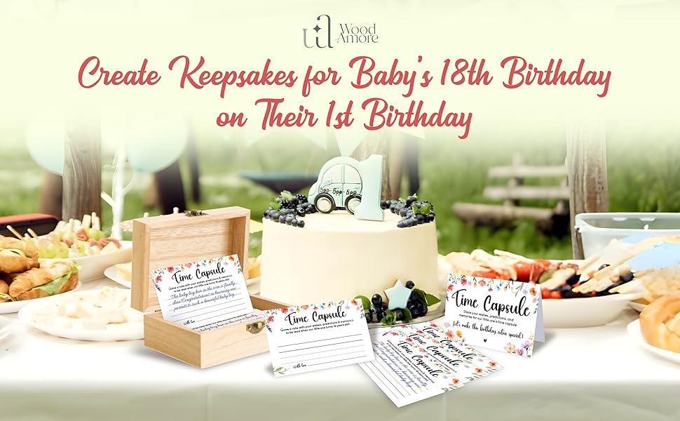 1st Birthday Time Capsule Box — photo 11