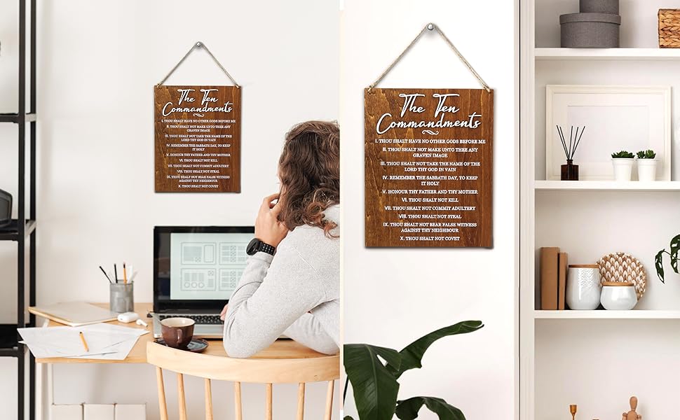 Ten Commandments Wall Decor — photo 11