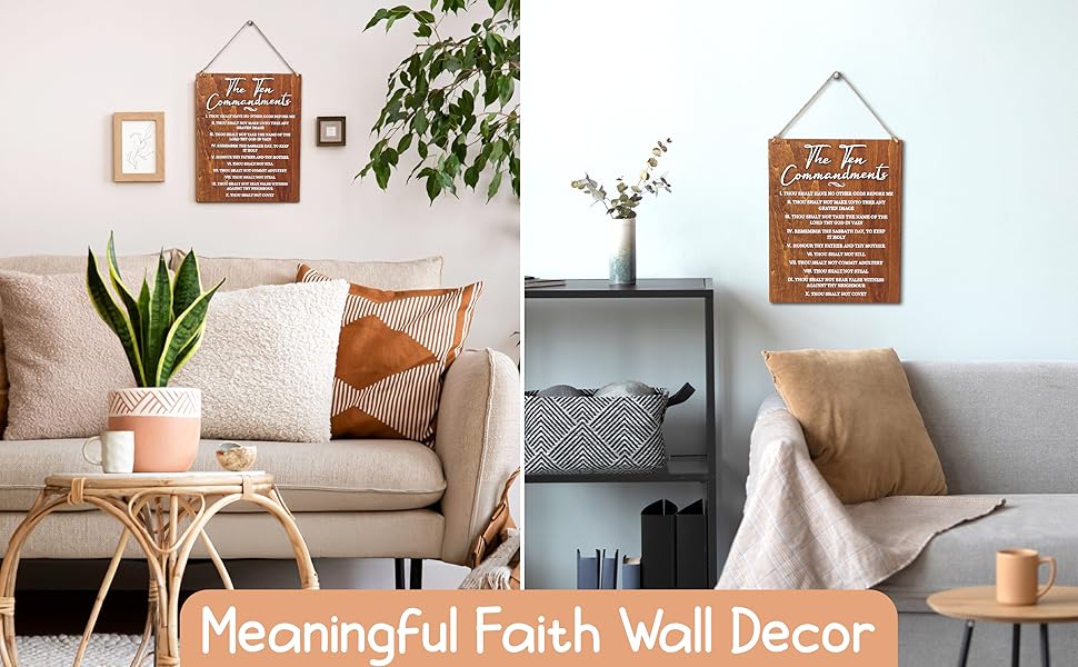 Ten Commandments Wall Decor — photo 9