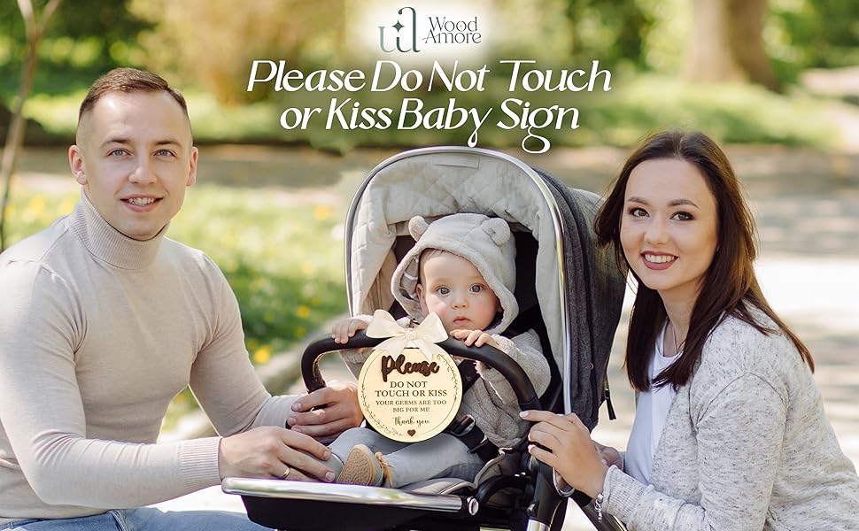 Do Not Touch Baby Sign 2 Pack — photo 7