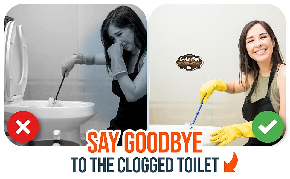 Please Do Not Flush Sign 2 Pack — photo 9