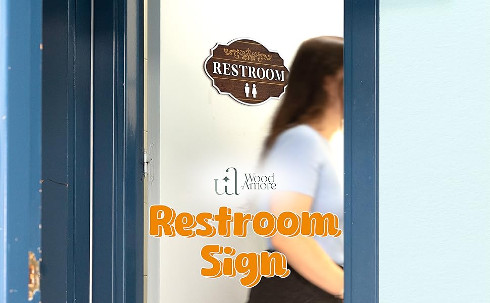 Unisex Restroom Sign — photo 7