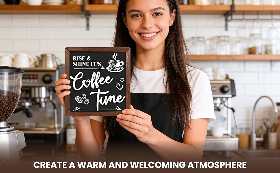 Vintage Coffee Station Signs — photo 12