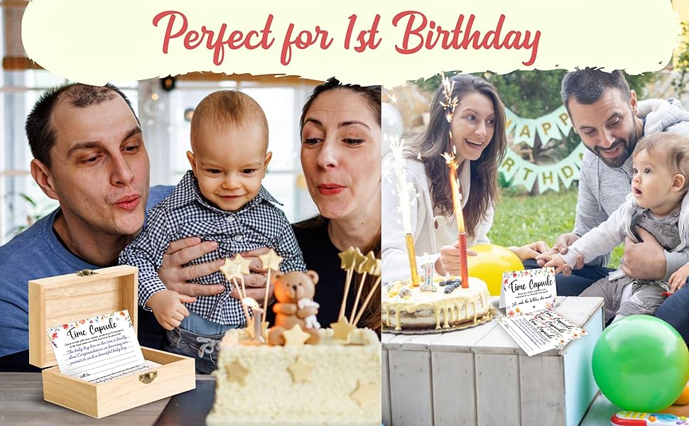 1st Birthday Time Capsule Box — photo 14