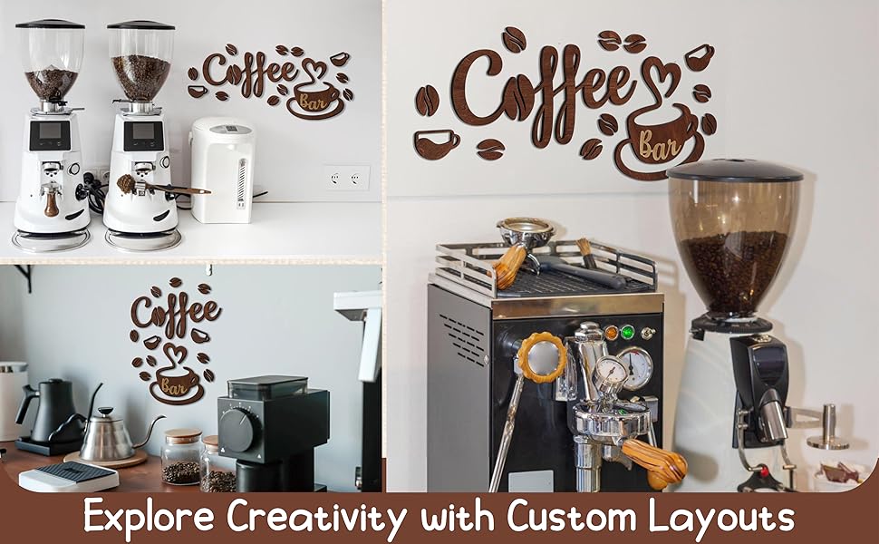 Coffee Bar Signs Kitchen Decor — photo 10