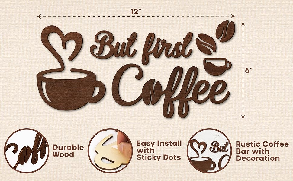 But First Coffee Sign — photo 8