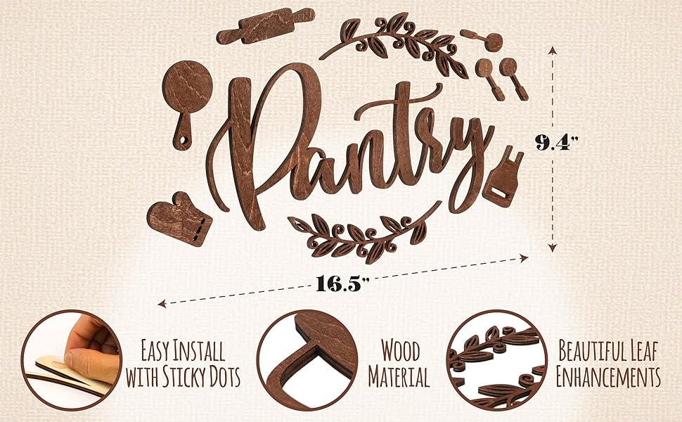 Farmhouse Pantry Sign — photo 8