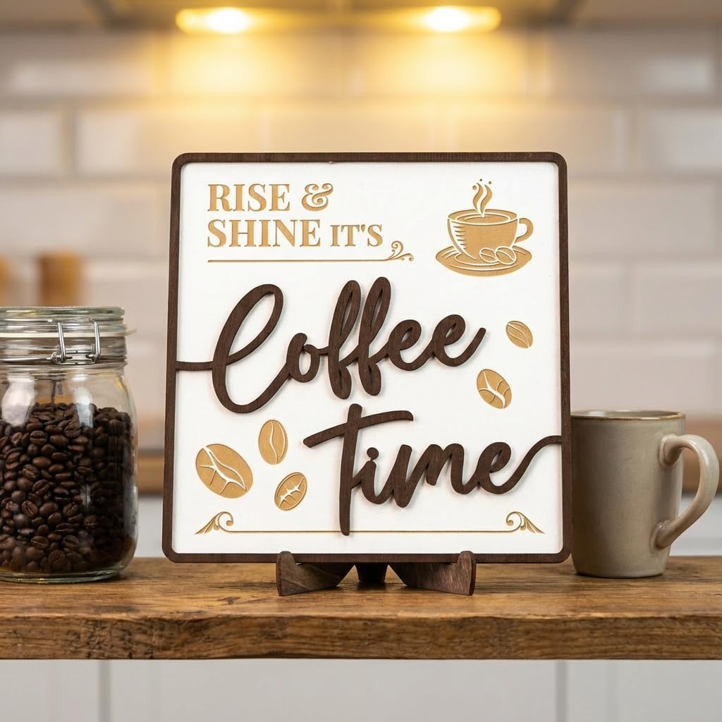 Vintage Coffee Station Signs — photo 10