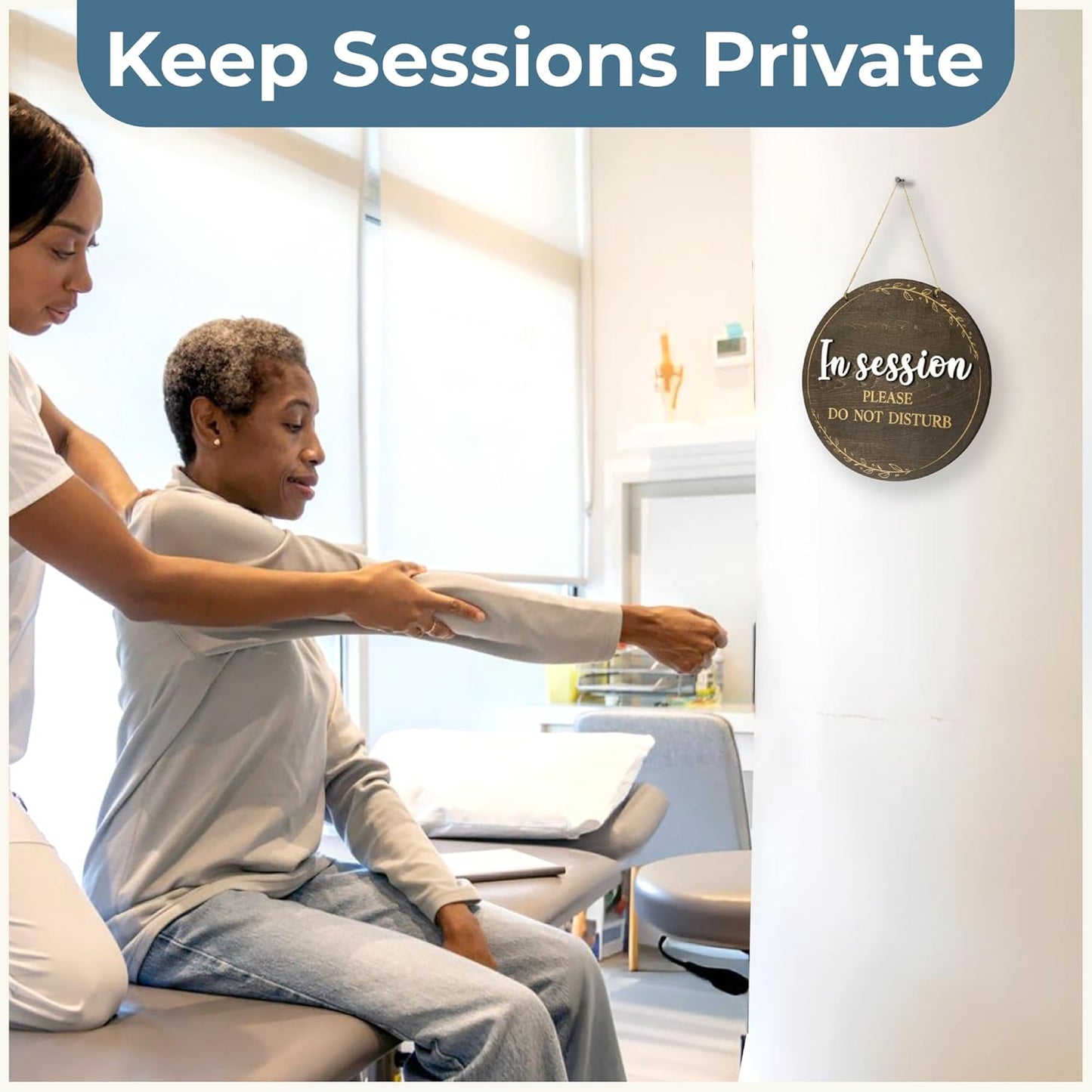 In Session Therapist Door Sign — photo 4