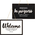 Meeting In Progress Door Sign