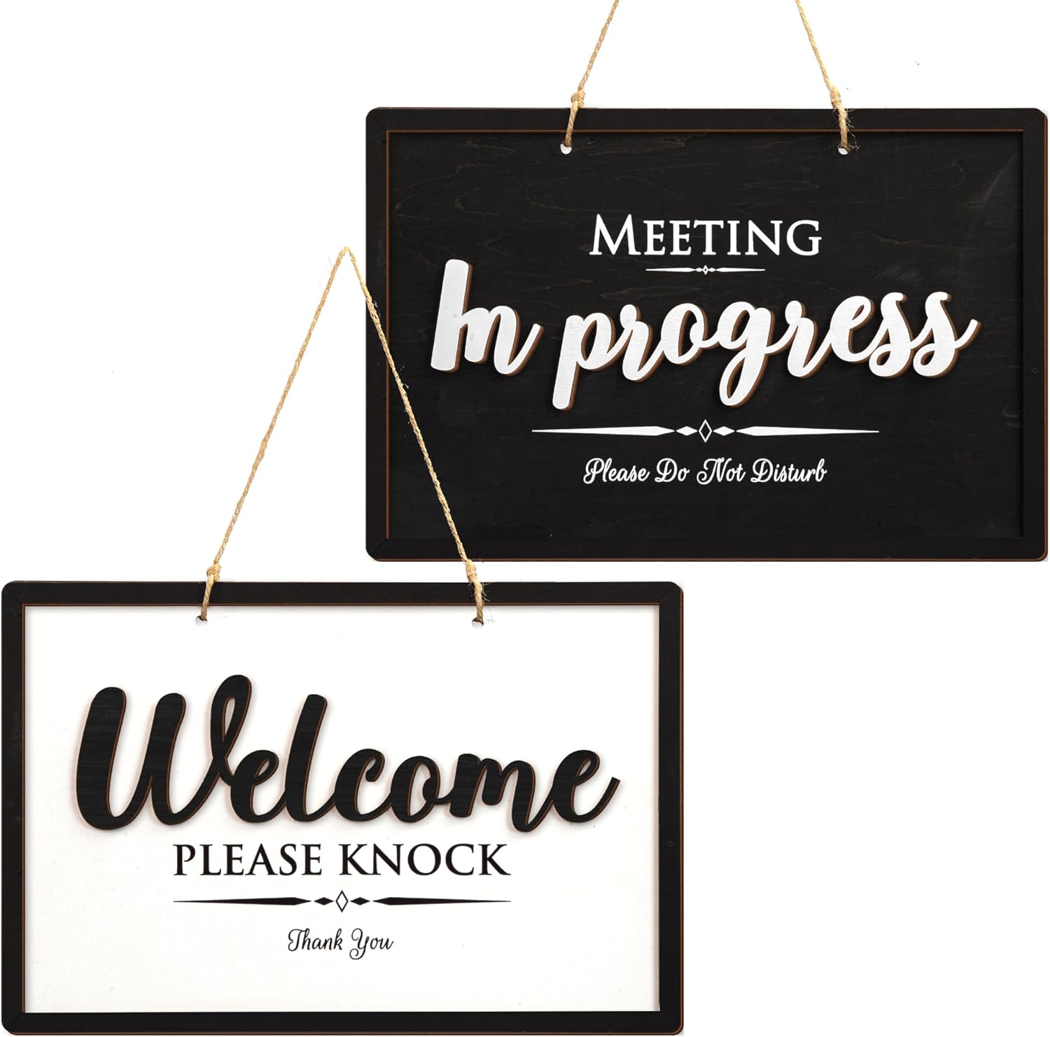 Meeting In Progress Door Sign — photo 1