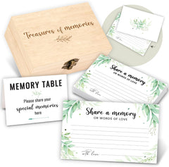 Share A Memory Memorial Cards — view 1