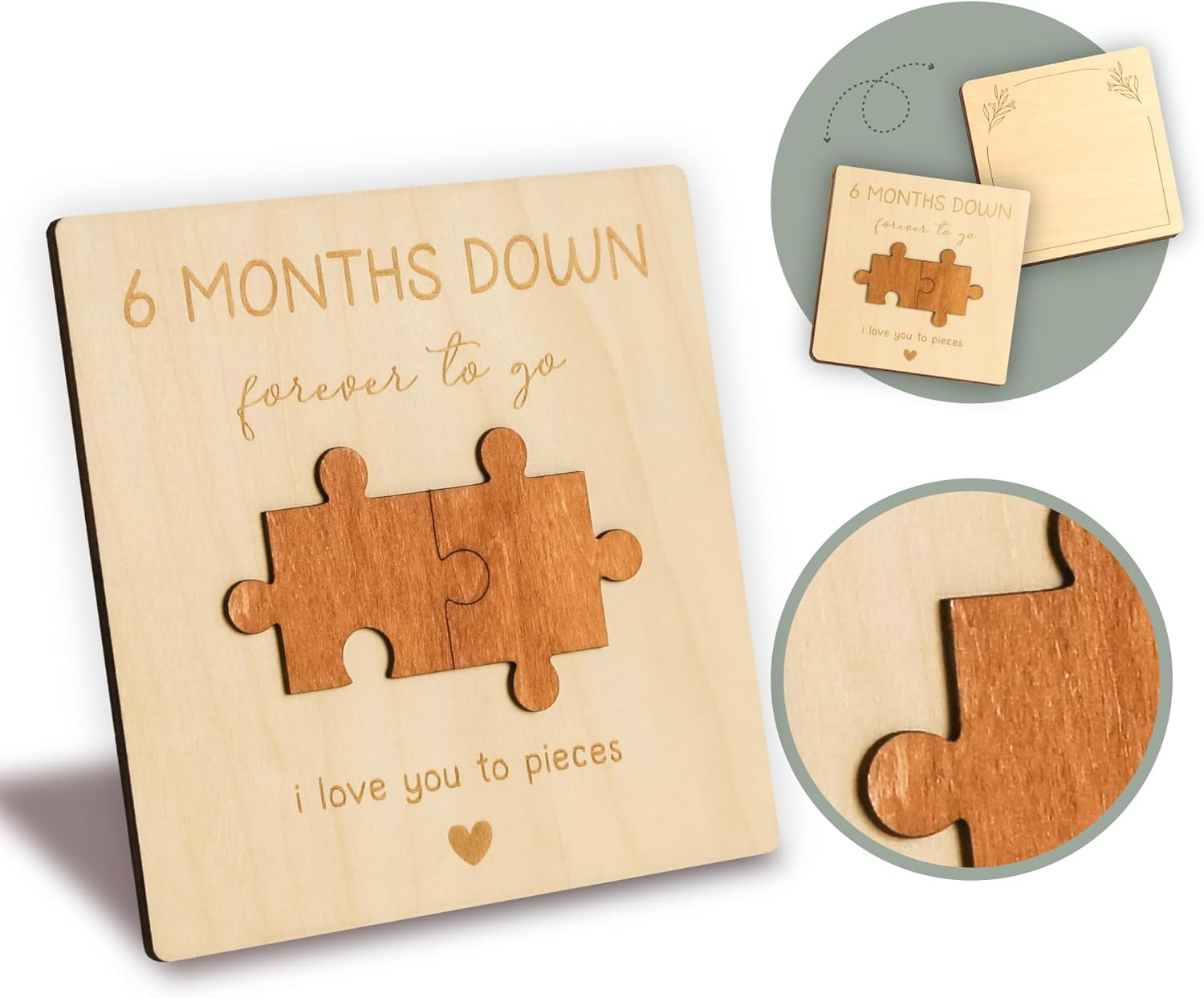 6 Month Anniversary Card — photo 1
