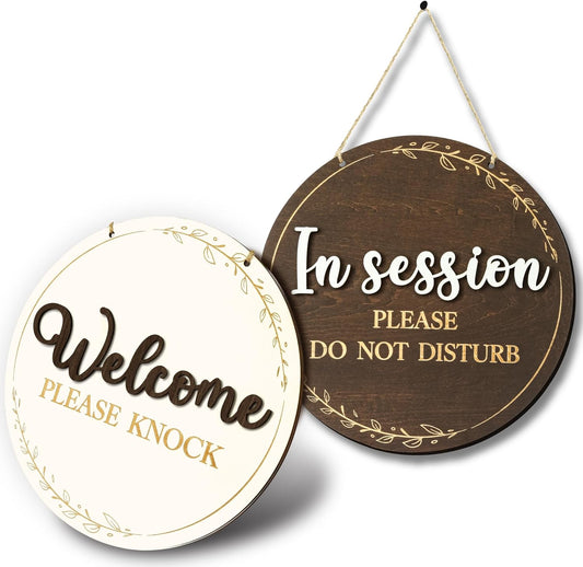 In Session Therapist Door Sign — photo 1