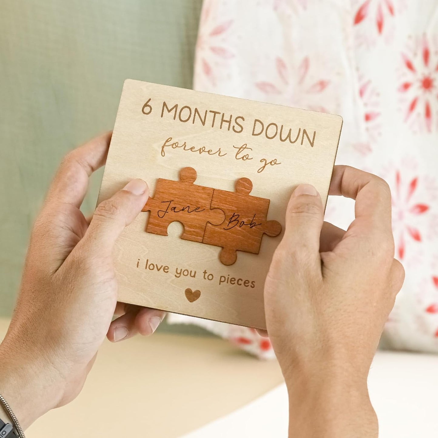 6 Month Anniversary Card — photo 6