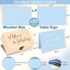 Blue Advice and Wishes Box — view 2
