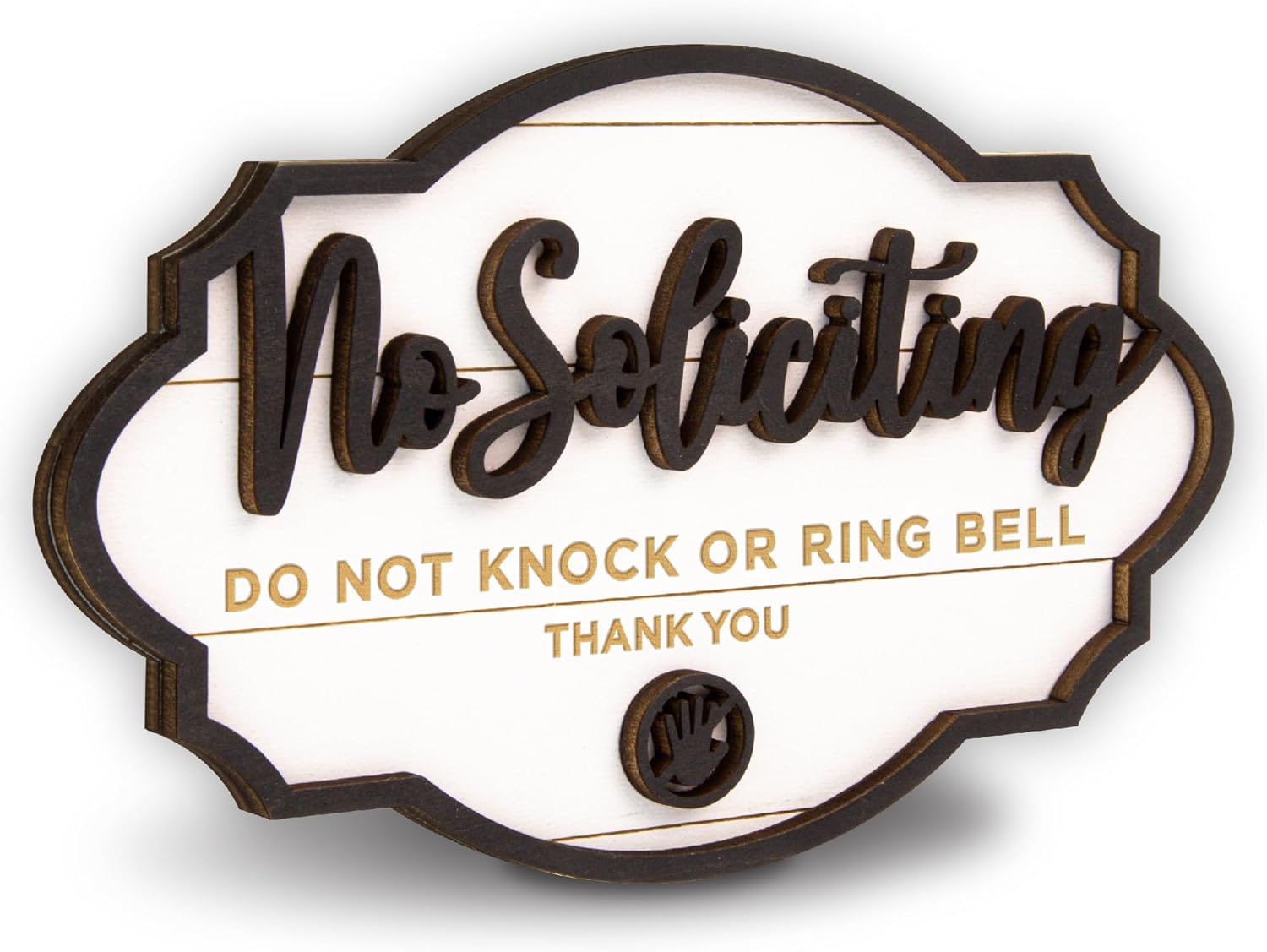 No Soliciting Sign Door 2 Pack — photo 10