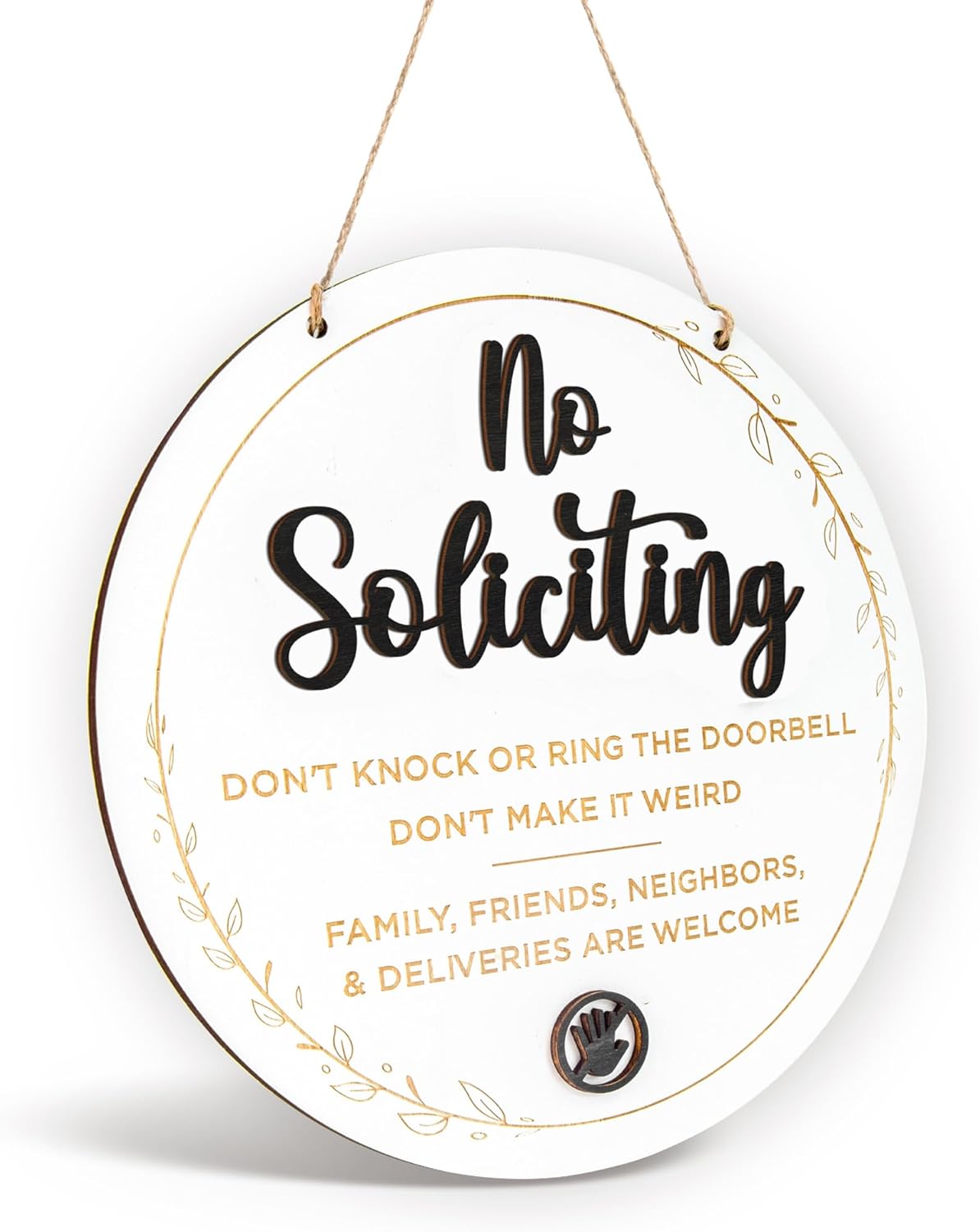 No Soliciting Sign 2 Pack — photo 9