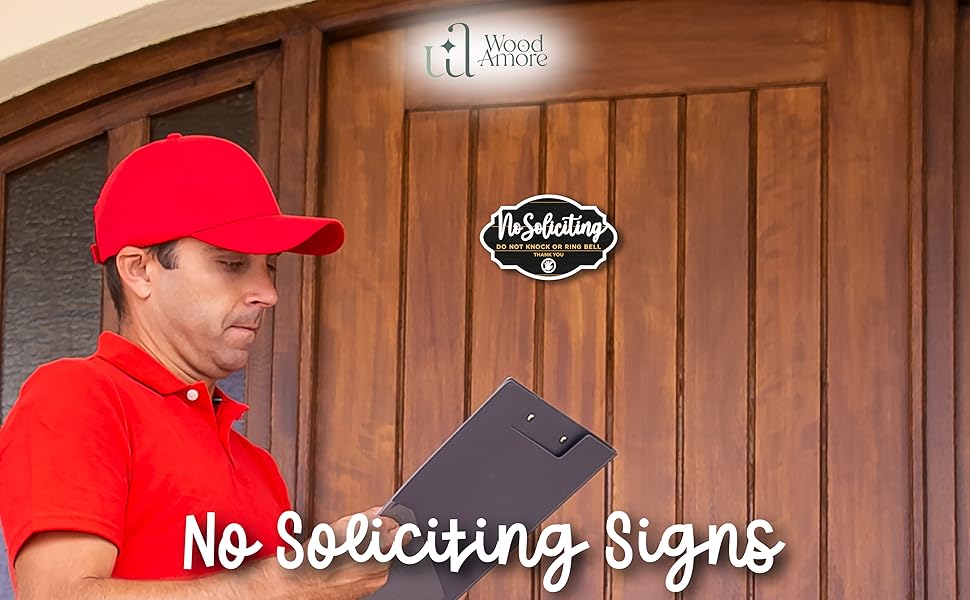 No Soliciting Sign 2 Pack — photo 13