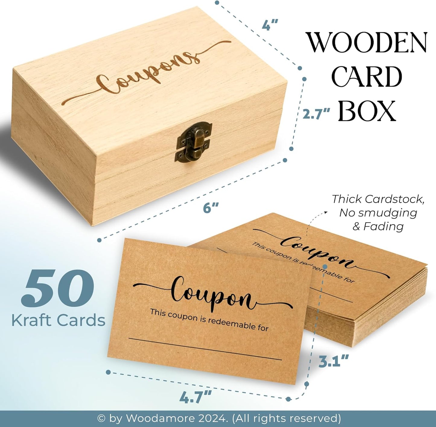 50 Blank Love Coupon Cards — photo 2