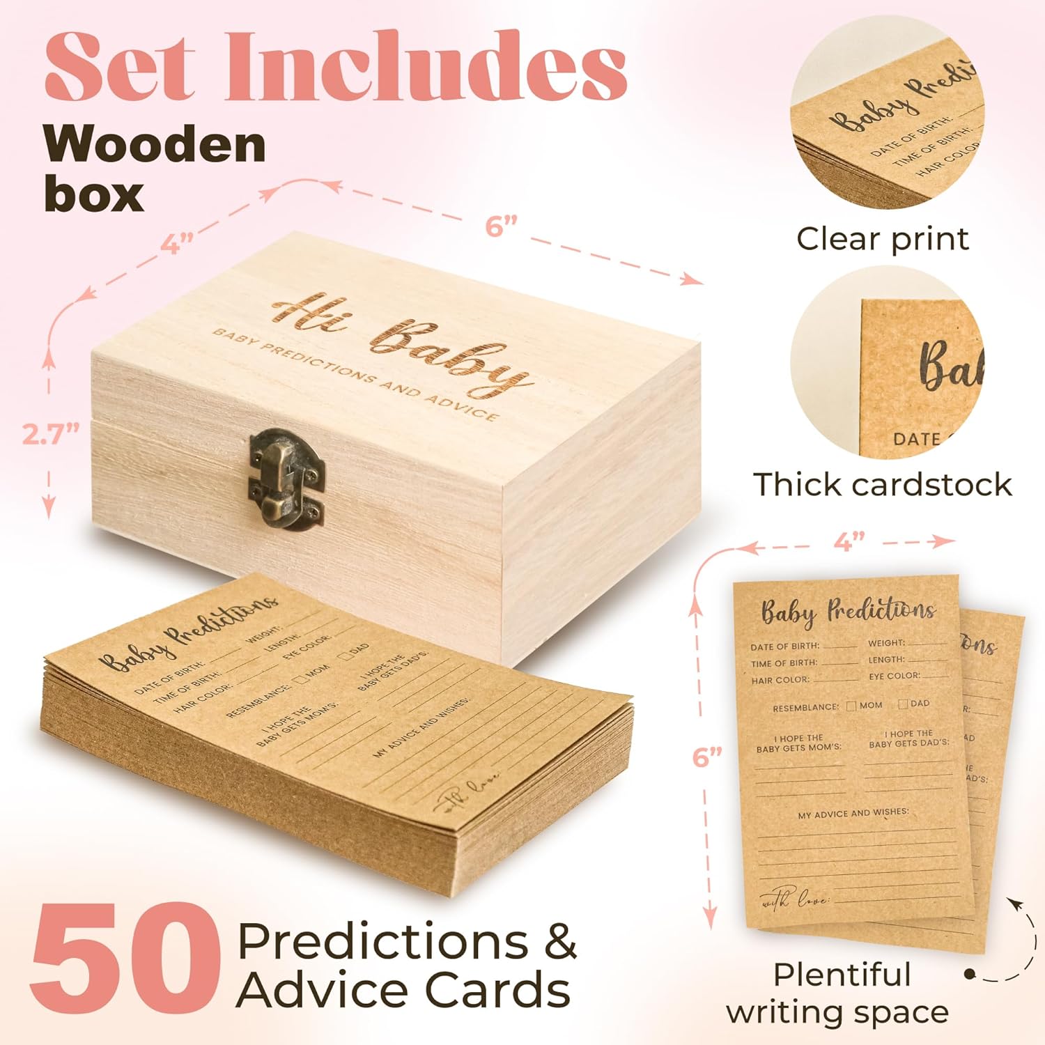 Baby Prediction Cards — photo 2