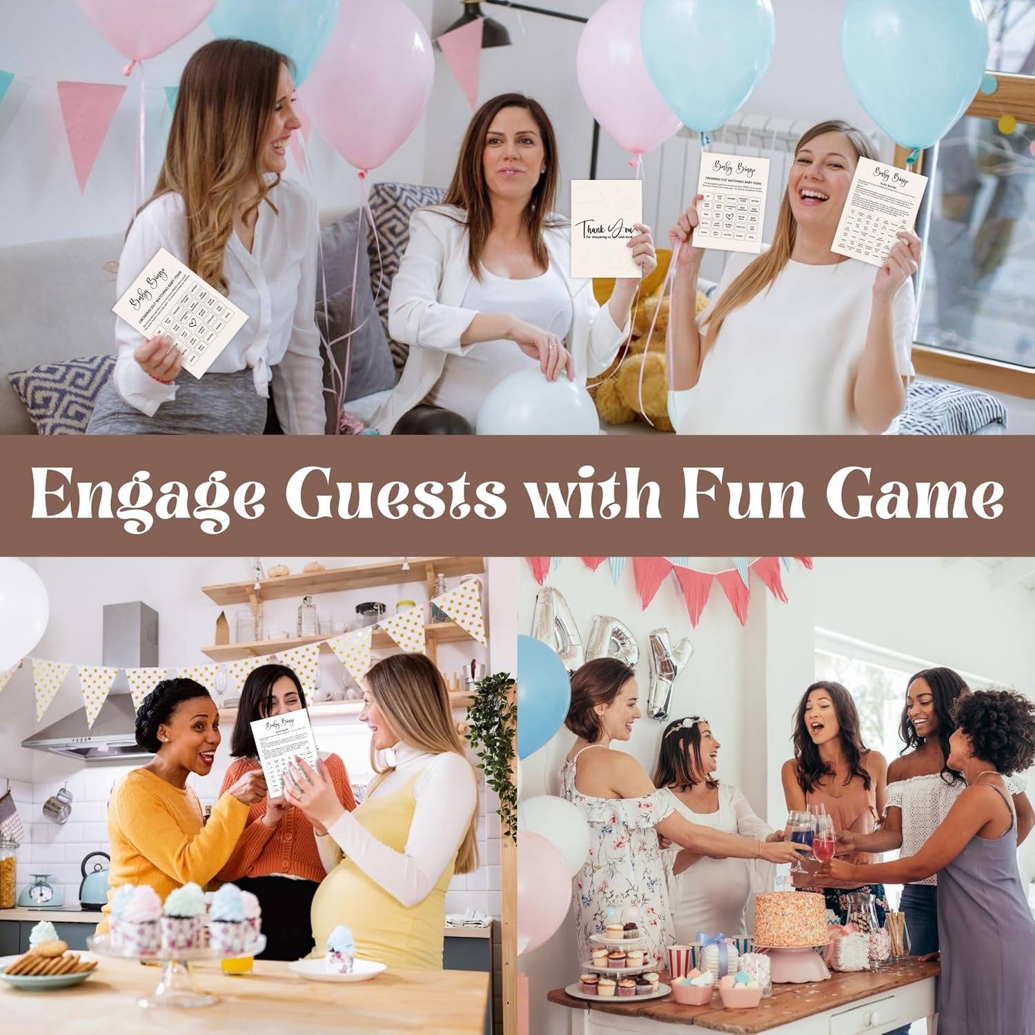 Baby Shower Bingo 50 Guests — photo 3