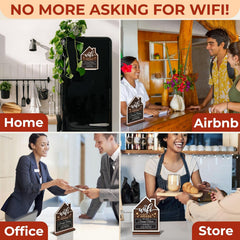 Wifi Sign For Guests — view 6