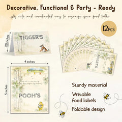 Winnie Food Labels for Party — view 2