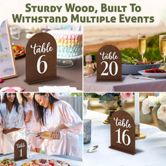 Wedding Table Numbers 1-20 — view 5
