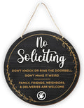 No Soliciting Sign for House