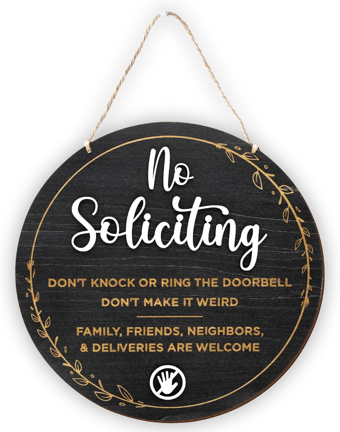 No Soliciting Sign for House — photo 1