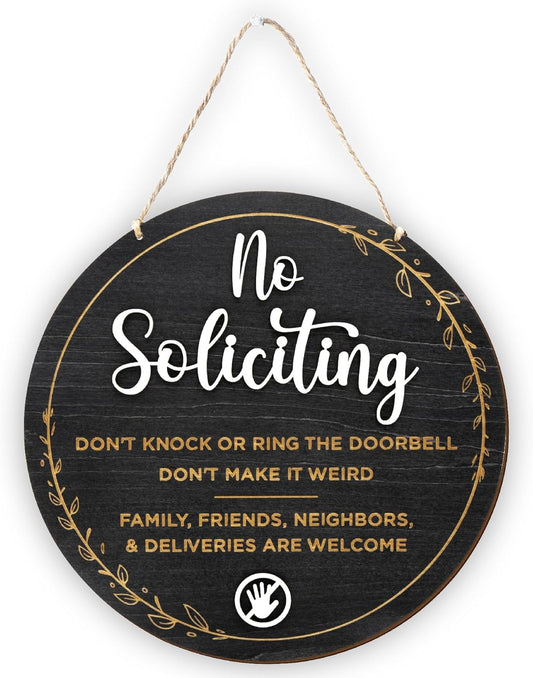 No Soliciting Sign for House — photo 1