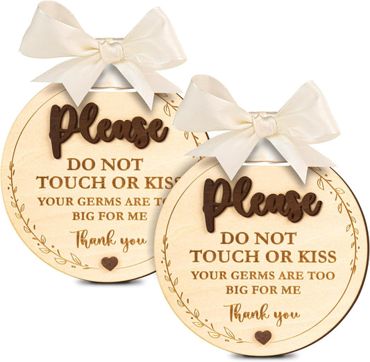 Do Not Touch Baby Sign 2 Pack — photo 1
