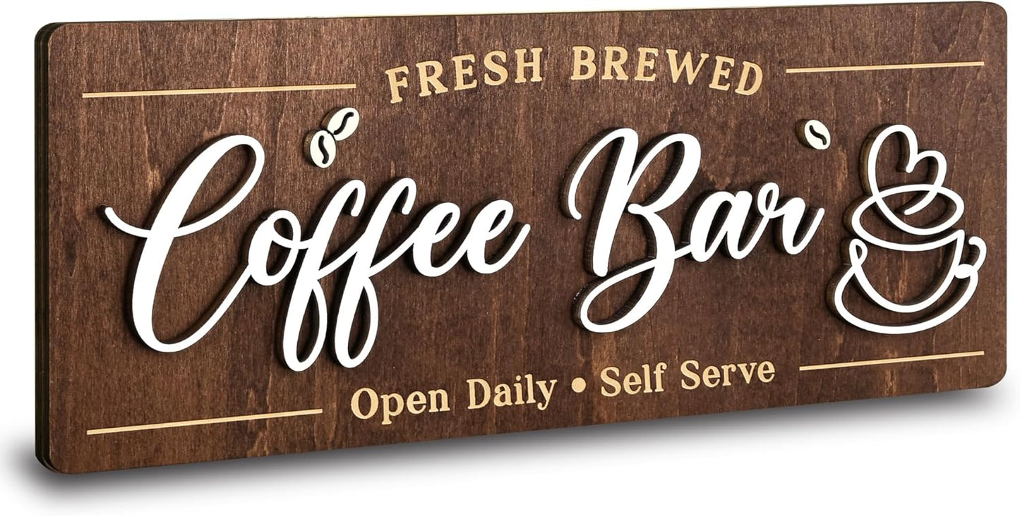 Coffee Bar Signs Wall Decor — photo 1