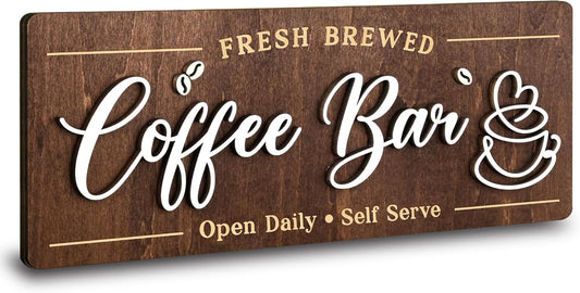 Coffee Bar Signs Wall Decor — photo 1