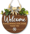 Welcome Remove Your Shoes Sign