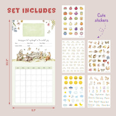 Wildflower Baby Year Calendar — view 2