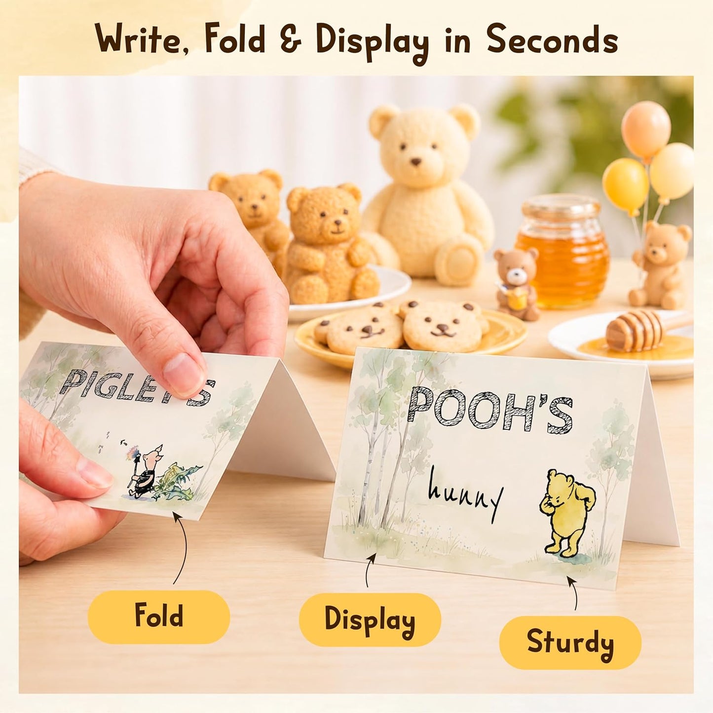 Winnie Food Labels for Party — photo 5