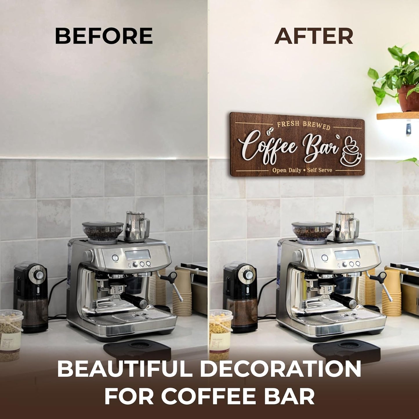 Coffee Bar Signs Wall Decor — photo 3