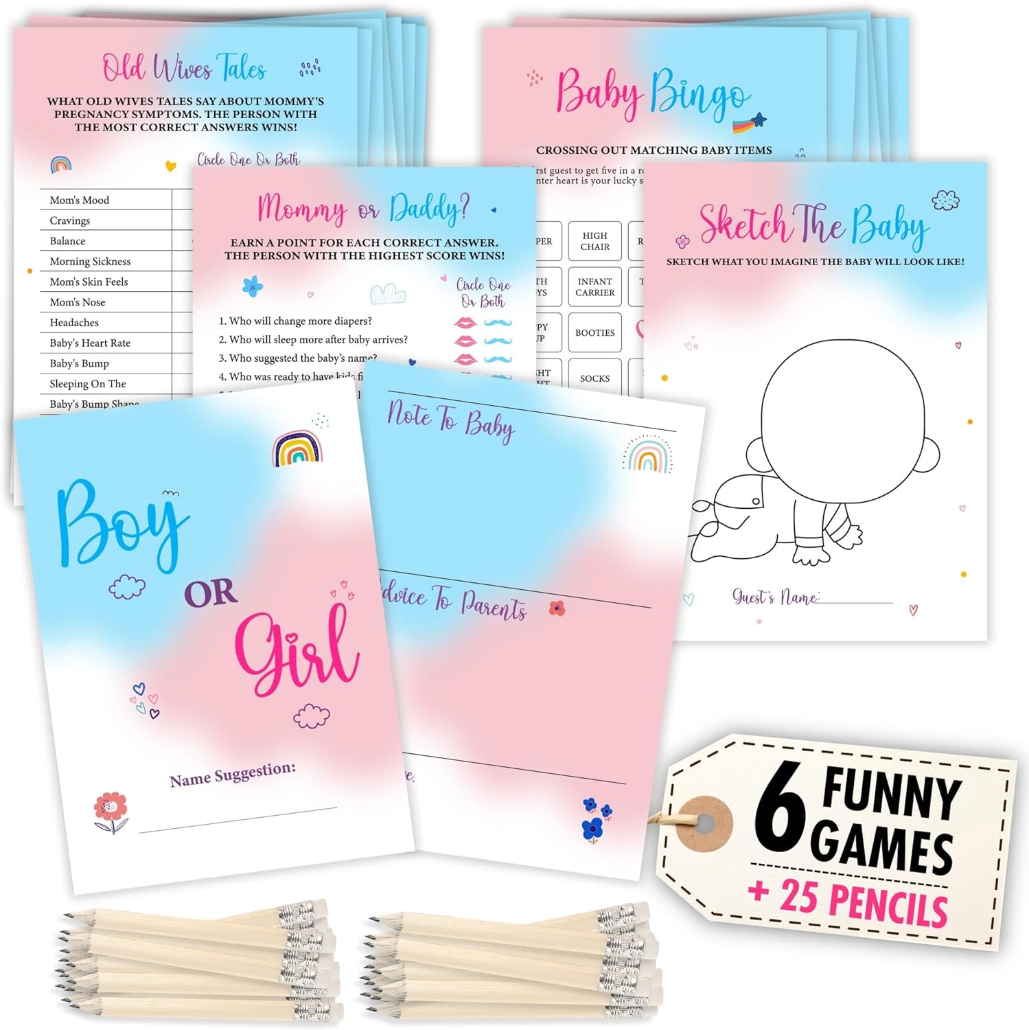 Baby Gender Reveal Bingo — photo 8