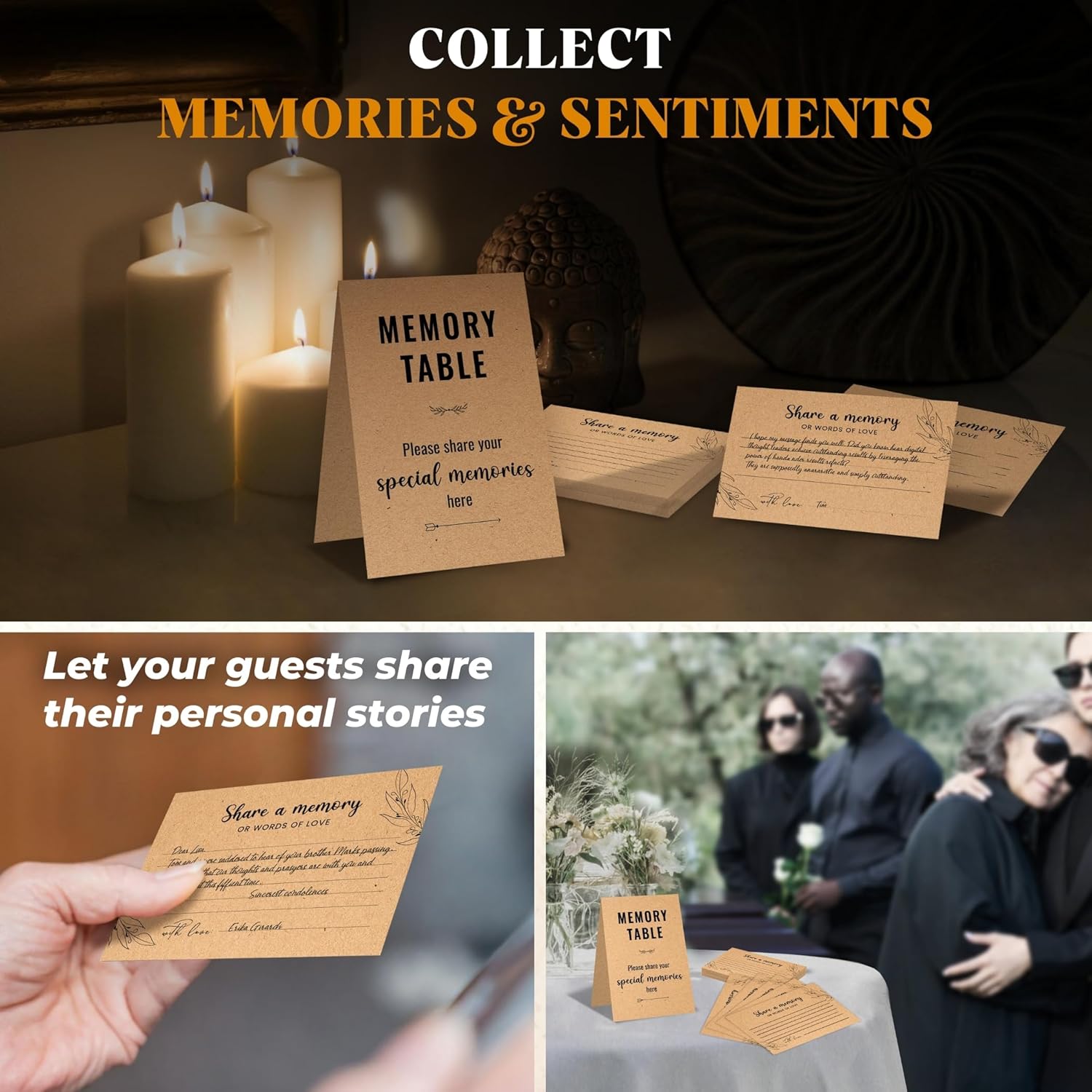 Share A Memory Funeral Cards — photo 3