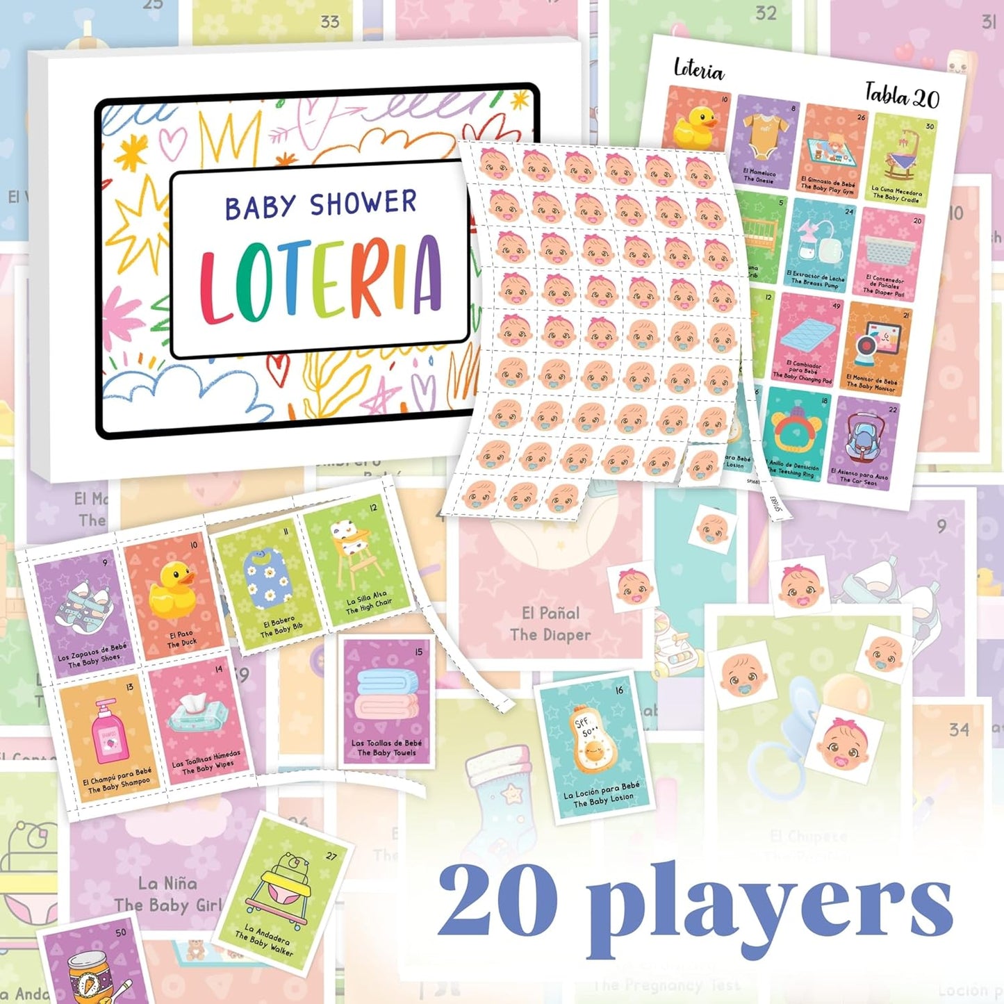 Bilingual Baby Shower Loteria 20 — photo 8