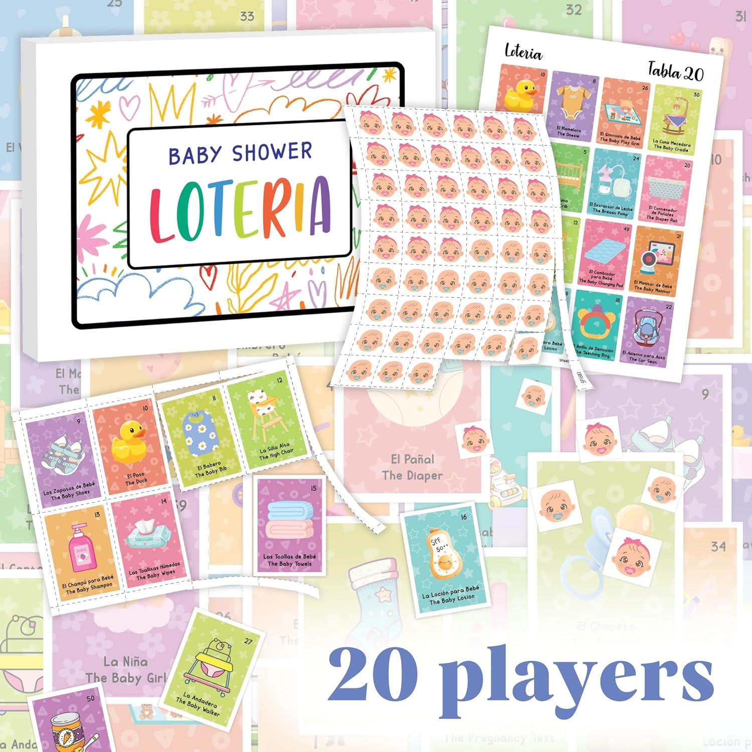 Bilingual Baby Shower Loteria 20 — photo 8