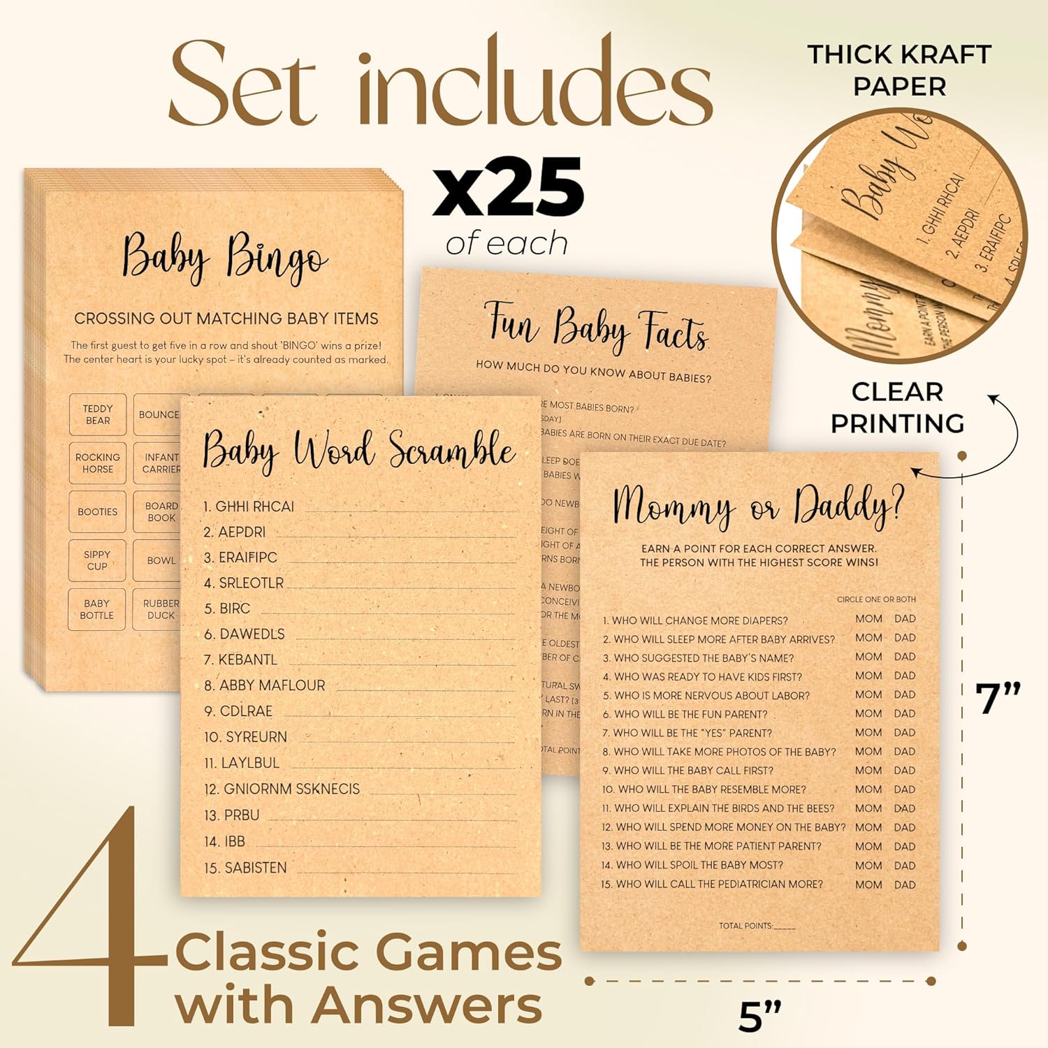 Baby Shower Bingo for Girl — photo 2