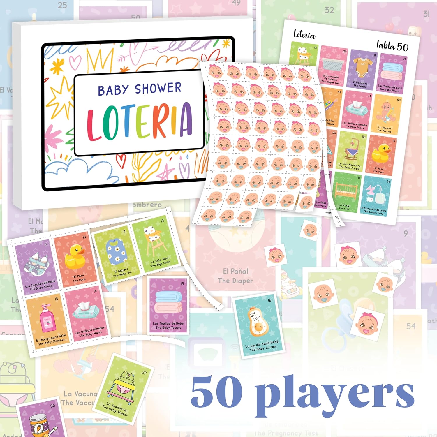 Bilingual Baby Shower Loteria 20 — photo 9