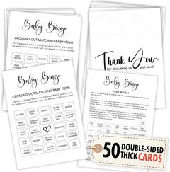 Baby Shower Bingo 50 Guests — view 1