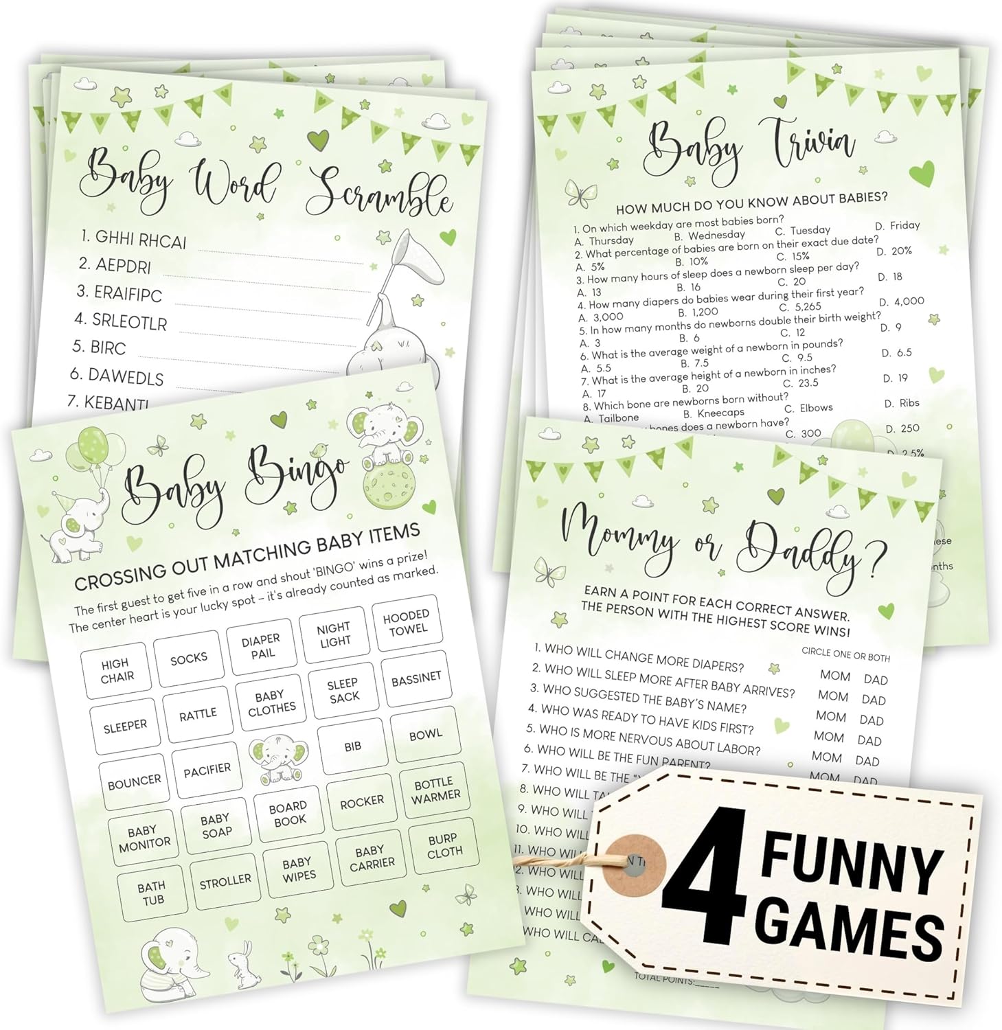 Woodland Baby Shower Games — photo 9